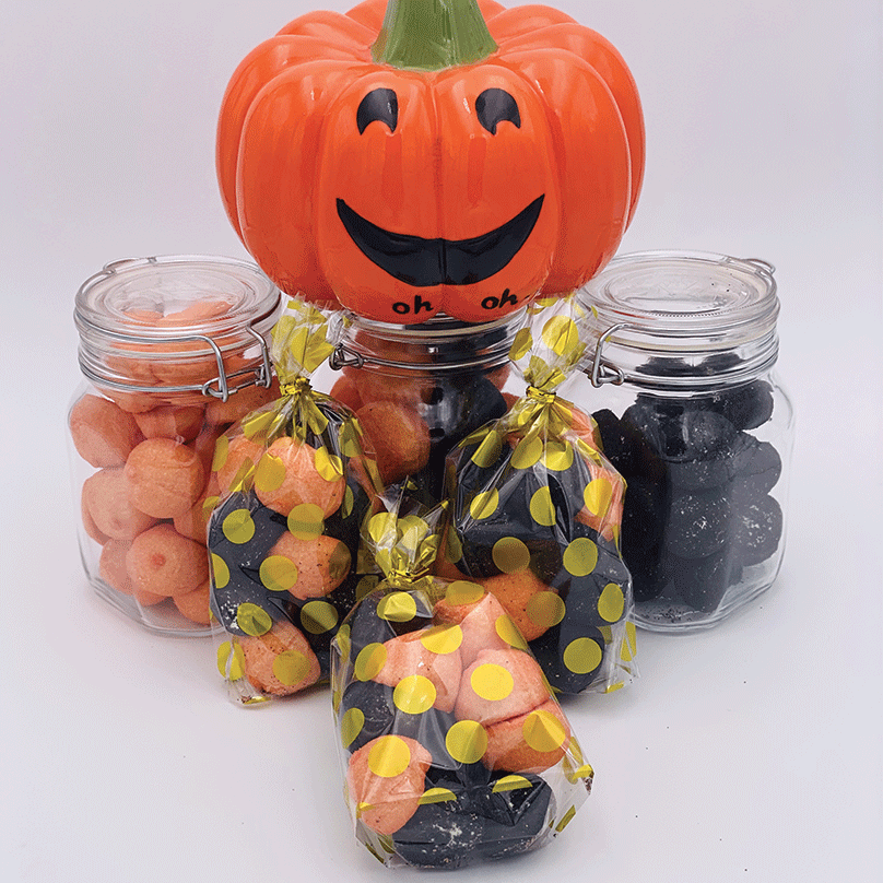 Bonbons Au Chocolat à Bonbons Pour Halloween, Araignée Photo stock